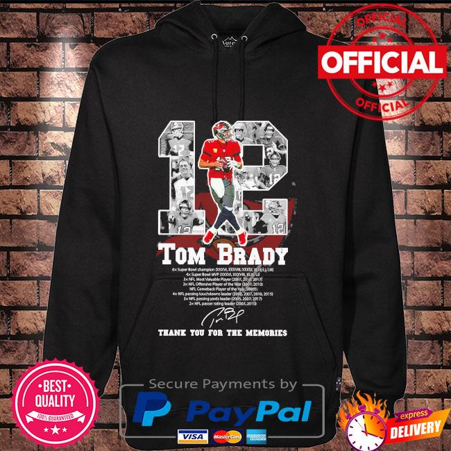 Tom Brady Shirt, Patriot And Buccaneers 2000-2022 Signature Thank You For  The Memories T Shirt, Tom Brady Shirt, Tom Brady Thank You GOAT Shirt