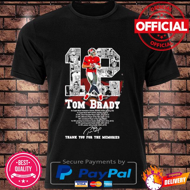 Tom Brady Is Back Nfl Signature T-Shirt –