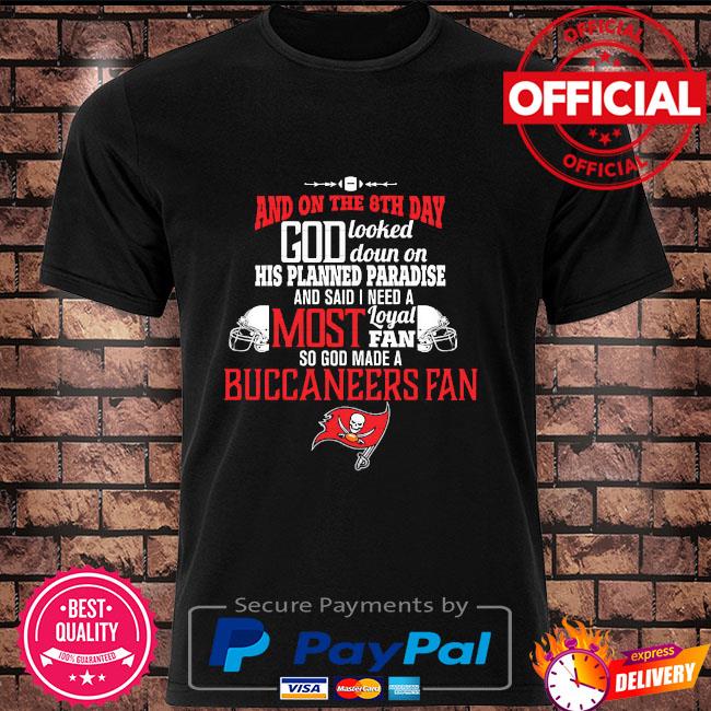 Tampa Bay Buccaneers One Nation Under God Red T-Shirt Christmas Gift For  Dad Mom