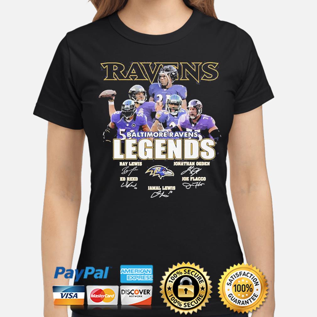 Baltimore Ravens Lamar Jackson Ed Reed signatures Walking Abbey Road shirt  - Teefefe Premium ™ LLC