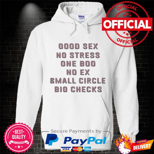 Buy One Boo No Ex Small Circle Big Checks Hoodie Cheap Online