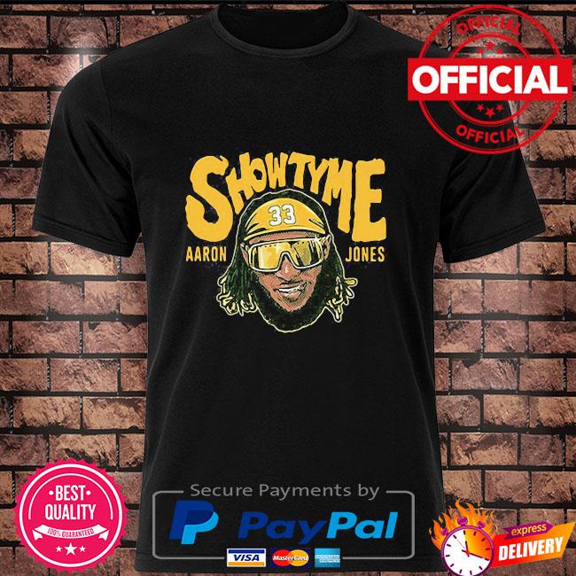 Buy Free shipping Aaron Jones Showtyme Shirt When Aaron Jones Gets