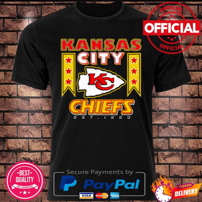 The Chiefs logo in the 1960s  Kansas city chiefs logo, Kansas city chiefs,  Chiefs logo