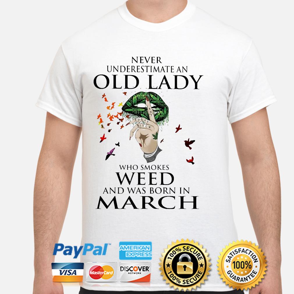 supreme old lady smoking shirt