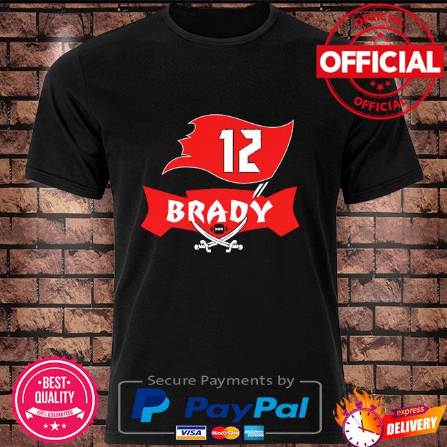 Tom Brady #12 Tampa Bay Buccaneers Shirt Youth T-Shirt by Duong