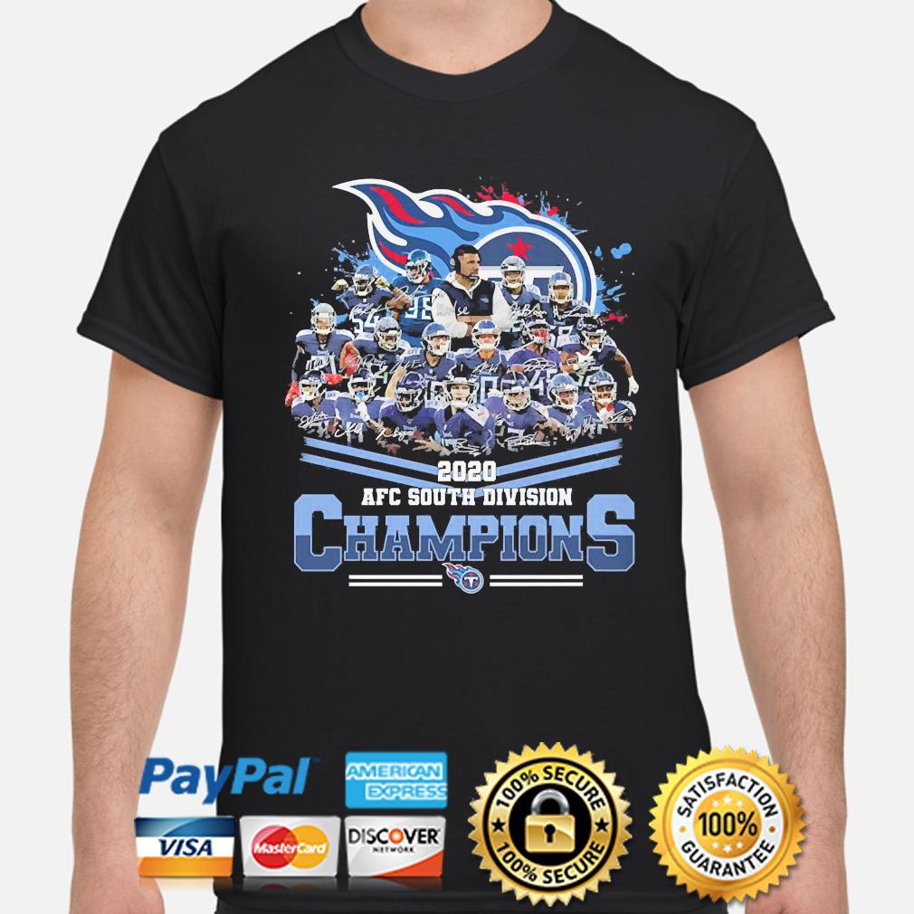 titans afc championship shirt